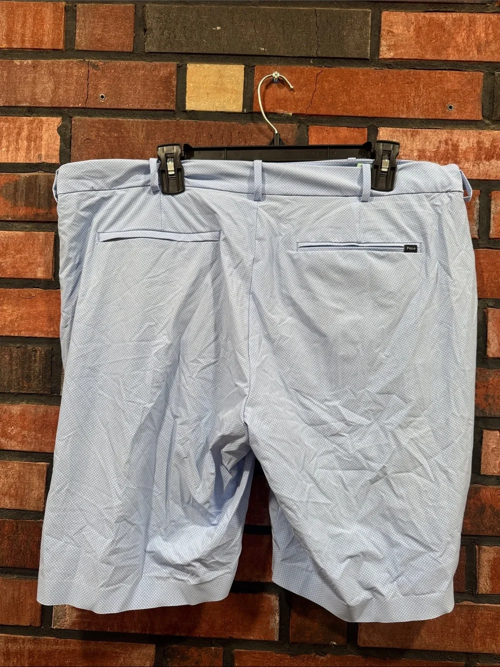 Polo Light Blue Performance Golf Shorts